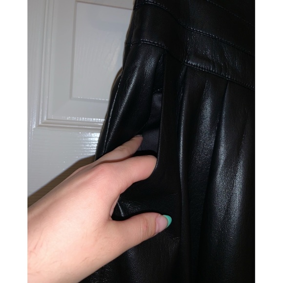 Joie Ordell Vegan Leather Midi Skirt—NWOT - Picture 7 of 14